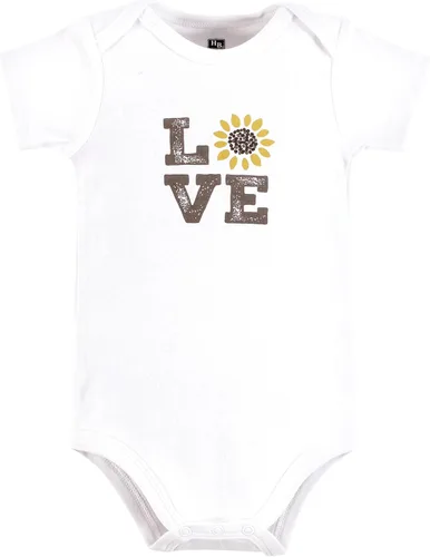Miniatura 473 de Hudson Baby baby-girls Cotton Bodysuits 3-pack