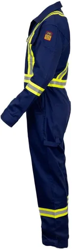 Miniatura 35 de Overol de alta visibilidad resistente al fuego (FR) 88 % algodón 12 % nailon