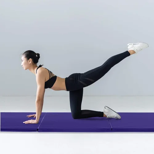 Miniatura 9 de We Sell Mats - Alfombrilla personal de ejercicio y fitness de 4 x 6 x 2 pulgadas para entrenamiento en casa - Ligera y plegable para transportar