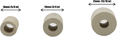 Miniatura 3 de Creative Hobbies Kit de lámpara de botella con acabado de latón antiguo, 3 adaptadores de goma, ideal para vino, botellas de licor, jarras