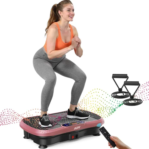 Miniatura 15 de AXV Vibration Plate Fitness Platform Exercise Machine Vibrating Shaking Full Body Shaker Workout Vibrate Stand Shake Board Sport for Weight Loss Fat