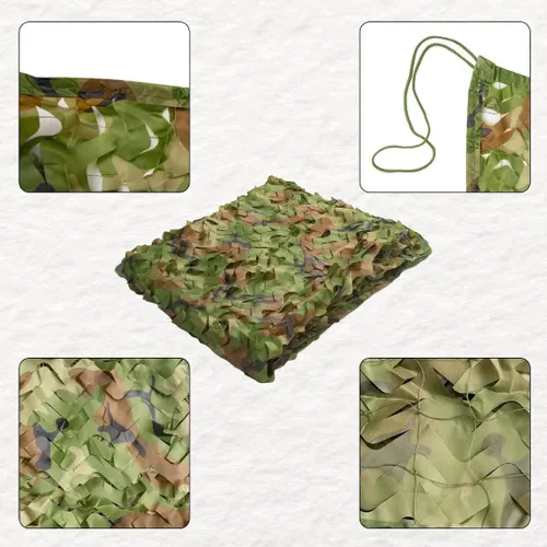 Miniatura 3 de LOOGU - Red de camuflaje militar para caza y acampada, 6.5 x 10 pies, 6.5 x 26 pies, 10 x 10 pies, 10 x 13 pies, 10 x 16.5 pies, 13 x 16.5 pies