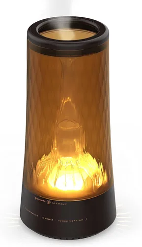 Vornado LUCERNA 1 Alchemy Humidificador ultrasónico con luz ambiental, capacidad de 0.5 galones, tiempo de funcionamiento de 24 horas, diseño