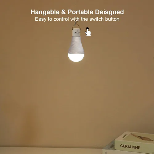Miniatura 7 de Luz solar portátil con modo de encendido y apagado automático para interiores y Chieken Coop, luces LED solares para tienda de campaña