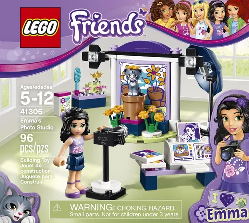 Miniatura 2 de Kit de construcción Amigos de Emma LEGO Estudio de fotos 41305