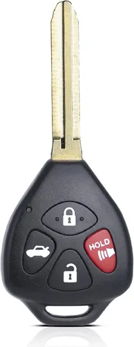 MechanMagic Llavero remoto de reemplazo Compatible con Toyota Camry 2007 2008 2009 2010 2011/Corolla 2009-2010 HYQ12BBY Control remoto de entrada