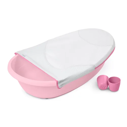 Miniatura 10 de Ingenuity Room to Soak - Bañera 4 en 1 para bebé, recién nacido a niño, eslinga ajustable de cobertura completa, asiento de apoyo, incluye 2 tazas
