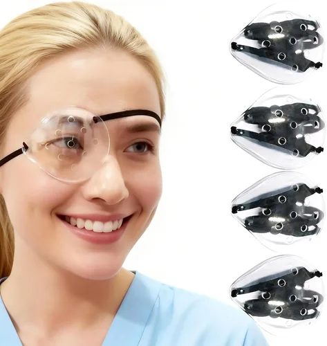 Eye Shield after Cataract Surgery,Transparent Ventilated Cataract Eye Shield For Sleeping Transparente - 4 piezas