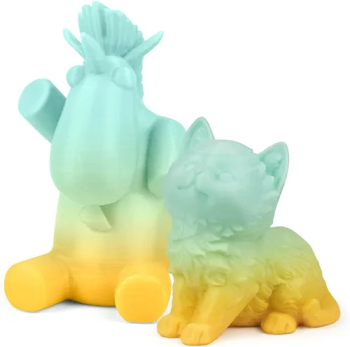 Miniatura 7 de Filamento PETG para Impresora 3D Translúcido 1.75mm Alta Transmisión de Luz Filamento de Impresión 3D, Velocidad de Impresión 30-600mm/s Filamento