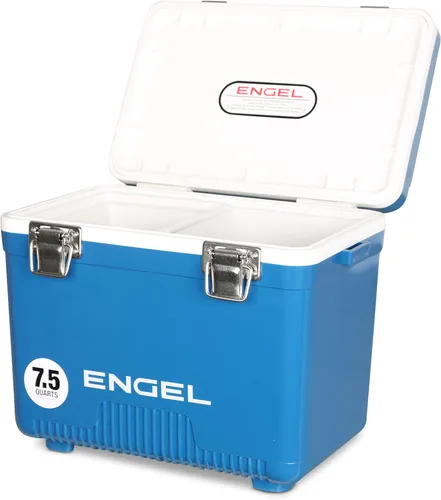 Miniatura 14 de Engel UC7 7.5qt a prueba de fugas, hermético, enfriador de caja de secado y pequeña lonchera rígida para hombres y mujeres Mango helado