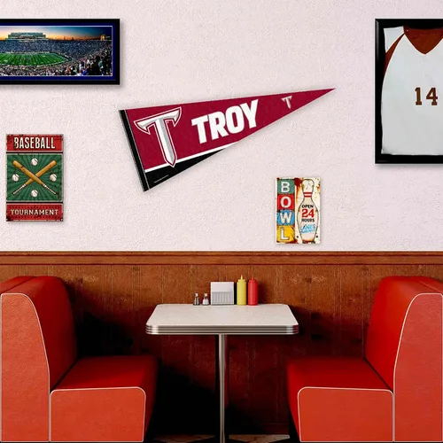 Miniatura 3 de Troy University Pennant - Fieltro de tamaño completo