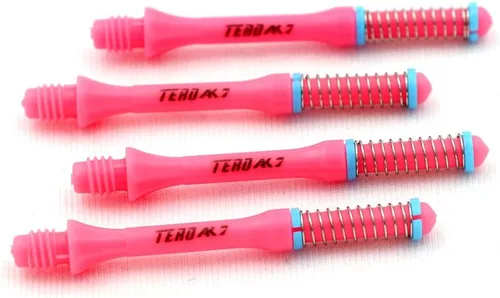 Miniatura 9 de CUESOUL TERO AK7 Slim Dart Shafts S/M/L - Muelle telescópico integrado para dardos de punta de acero y dardos de punta suave, juego de 3 piezas