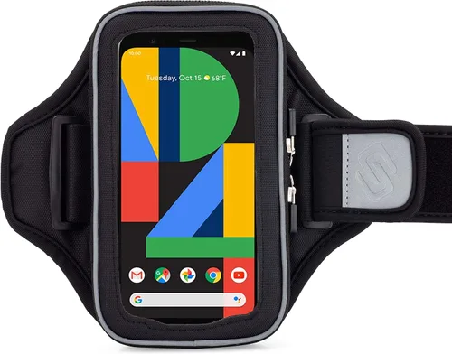 Miniatura 3 de Sporteer Velocity V7 - Brazalete para teléfonos estándar y pequeños, funda ajustada para iPhone 17, 16, 15 Pro (no Max), Galaxy S26, S25, Pixel 10