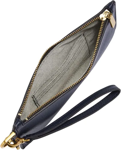 Miniatura 3 de Fossil Cartera pequeña de cuero para mujer con correa extraíble