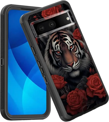 Miniatura 89 de Funda para Pixel 7a, a prueba de golpes, 3 capas, protección de cuerpo completo, resistente, de alto impacto, para Google Pixel 7a de 6.1 pulgadas