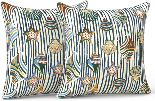 Miniatura 22 de LVTXIII Juego de 2 almohadas lumbares para patio, 12 x 20 pulgadas, resistentes a la decoloración, para exteriores con interiores, cojines lumbares