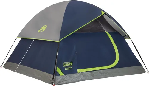 Miniatura 16 de Tienda de campaña Coleman Sundome con toldo contra lluvia, juego de tiendas para 2/3/4/6 personas, se monta en 10 minutos, refugio a prueba de clima