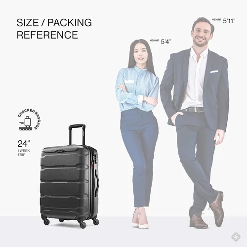 Miniatura 2 de Samsonite Omni PC - Maleta extensible rígida, Negro