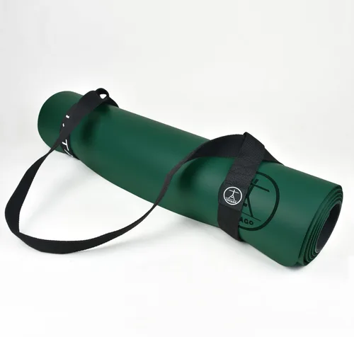 Miniatura 9 de Tatago Esterilla de yoga caliente antideslizante de goma natural de grado profesional, tapete de Pliates, tapete de estiramiento o esterillas