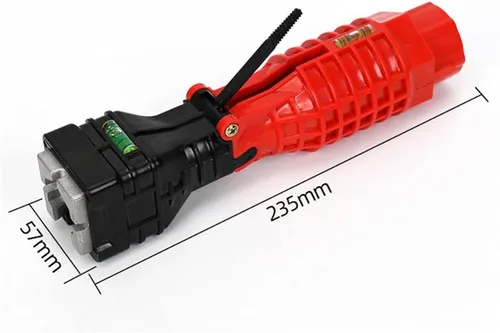Miniatura 2 de SagaSave Llave multifuncional 18 en 1, plegable, roja, 0.906 in x 2.244 in, 0.7 lbs