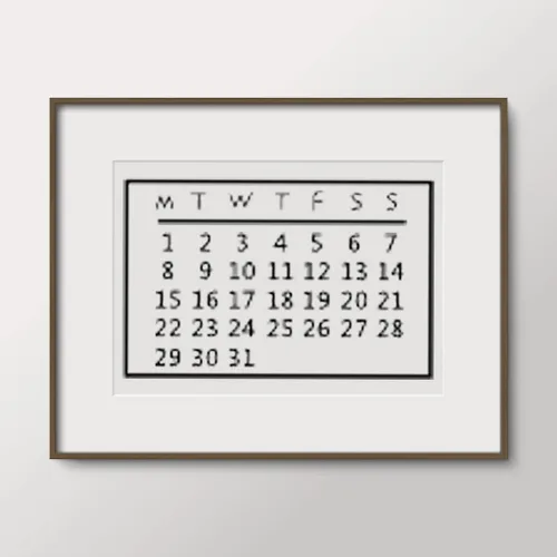 Miniatura 4 de Calendario Fecha Semana Número Sellos transparentes para hacer tarjetas y diario, sellos de silicona con hora de reloj, fecha, semana, mes, sellos