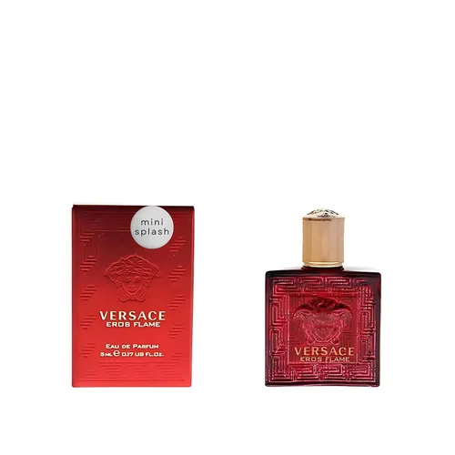Versace Eros Flame Perfume para Hombre Mini EDP Splash 0.17 Onzas