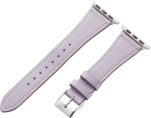 Miniatura 29 de HANDODO Italian Genuine Leather Band Women for Apple Watch Series 11 10 9 8 7 6 5 4 3 2 1 SE SE2 Ultra 2/3, SGS Certified Dressy Bracelet Cute Strap
