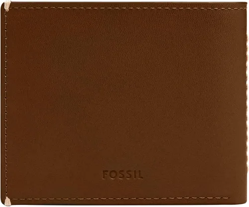 Miniatura 13 de Fossil Billetera plegable de cuero para hombre con ventana de identificación abatible para hombres