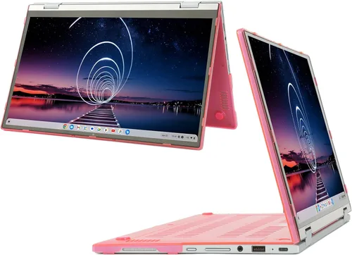 mCover Funda solo compatible con computadoras convertibles 2 en 1 ASUS Chromebook Flip C433TA Series 2 en 1 2019 ~ 2023 de 14 pulgadas (no Rosado