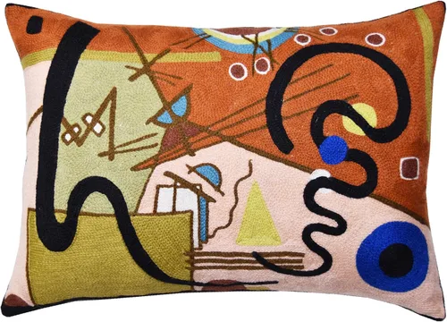 Miniatura 23 de Funda de almohada lumbar Klimt Pájaros verdes Árbol de la vida Floral moderno Almohadas para exteriores Cojín de silla de mediados
