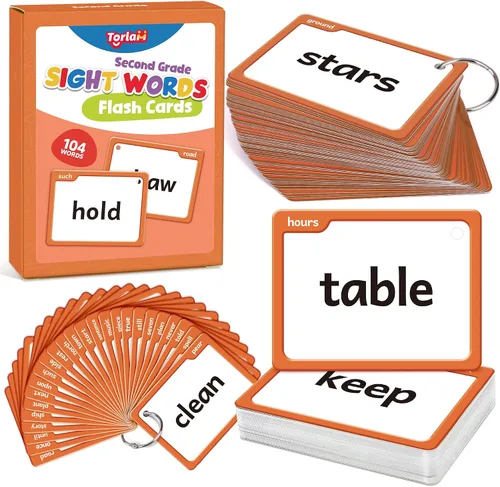 Miniatura 12 de Torlam Tarjetas flash de palabras de vista y fonética para niños, aprender a leer dígrafos, mezclas CVC, sonidos de vocales largas, ortografía