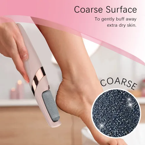 Miniatura 4 de Paquete de 6 rodillos de repuesto compatibles con Finishing Touch Flawless Pedi lima de herramientas eléctricas incluye un cepillo de limpieza