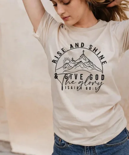 Miniatura 50 de Camisetas sin mangas de senderismo y montaña para mujer, divertidas camisetas de entrenamiento con gráficos de pino y amanecer, camisetas de verano