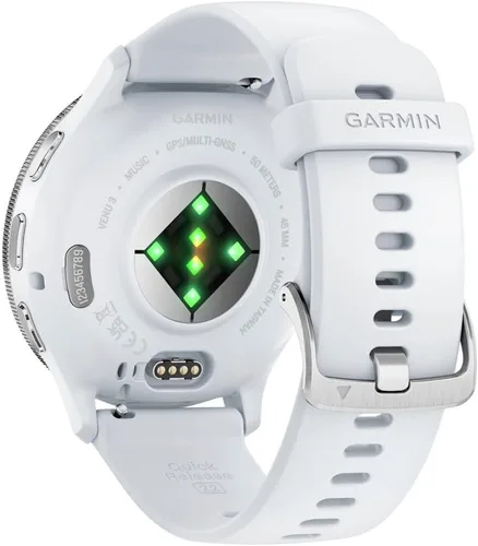 Miniatura 5 de Garmin Venu 3 Reloj inteligente de salud y fitness con GPS, bisel de acero plateado y caja Whitestone (45mm) Modelo oficial del socio de EE. UU.