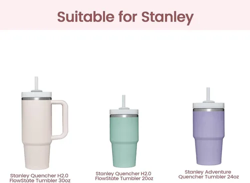 Miniatura 4 de Uvafly Botas de silicona para Stanley, protector inferior de copa, accesorios para Stanley Quencher H2.0 FlowState Tumbler 20oz30ozStanley Adventure
