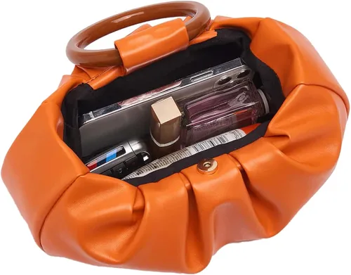 Miniatura 2 de Verdusa Bolso de mano pequeño fruncido para mujer