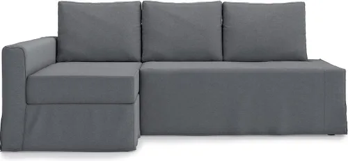 TLYESD Funda de repuesto Friheten de fácil ajuste para sofá IKEA Friheten, funda para sofá cama Friheten, solo funda Friheten (gris oscuro, sillón