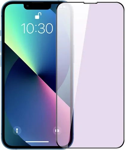 Miniatura 10 de PERFECTSIGHT Protector de pantalla compatible con iPhone 14 Plus, iPhone 13 Pro Max de 6.7 pulgadas, paquete de 2 fundas de vidrio templado
