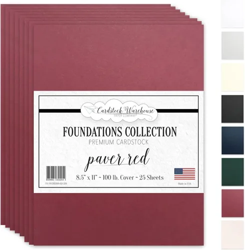 Miniatura 9 de Cardstock Warehouse Foundations Barely Gray - 8.5 x 11 pulgadas, 100 libras, 9.52 oz/m², papel de cartulina 100% reciclado, 25 hojas Apenas gris