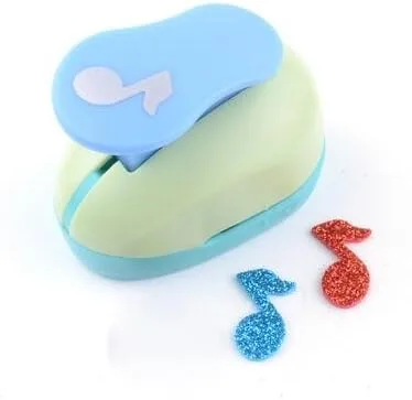 Miniatura 2 de Fascola Perforadora de papel de 5/8 pulgadas, para álbumes de recortes, grabado, corte de niños, perforadora hecha a mano (mariposa 1)