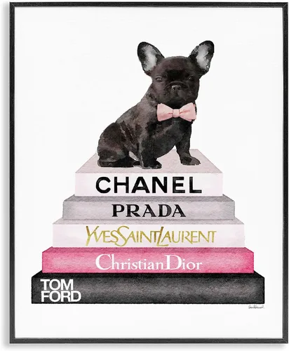 Miniatura 14 de Stupell Industries Fancy Boston Terrier - Estantería para perros, diseño de Amanda Greenwood