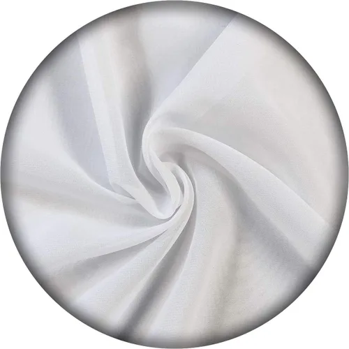 Miniatura 2 de New Star Fabrics Tela de gasa, material transparente continuo de 60 pulgadas de ancho (30 pies), 100% poliéster suave, ideal para bodas, fiestas