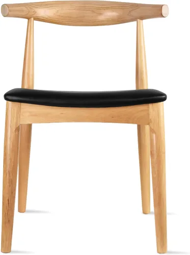 2xhome sillón de brazos estilo Eames, Madera Noble Natural