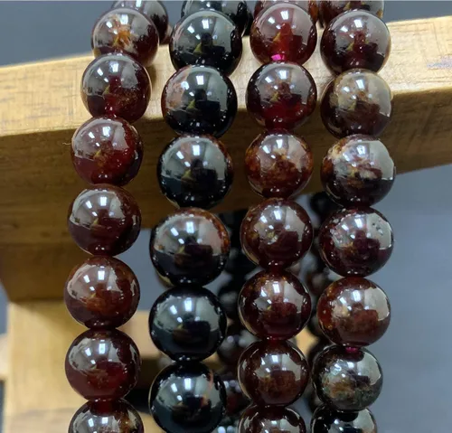 Miniatura 672 de Gem Avenue Handmade Round Bead Stretch Bracelet Unisex Natural Stone Beaded Jewelry for Men & Women, Elastic Wristband for Daily Wear