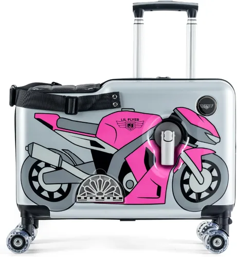 Miniatura 35 de Younglingz LIL FLYER GO 21" - Maleta de mano para niños, Motocicleta verde V2