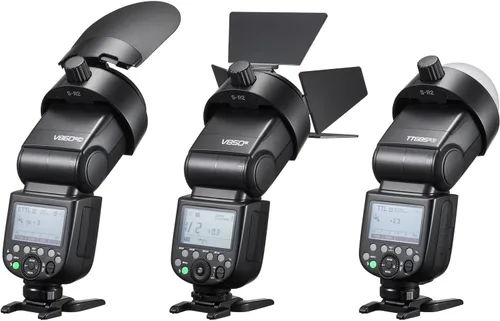 Miniatura 7 de Godox Adaptador de accesorios de cabeza redonda S-R2 para AK-R1 compatible con AD200/AD200Pro/AD200ProII/V860III/V850III/TT685II/TT600/TT520II