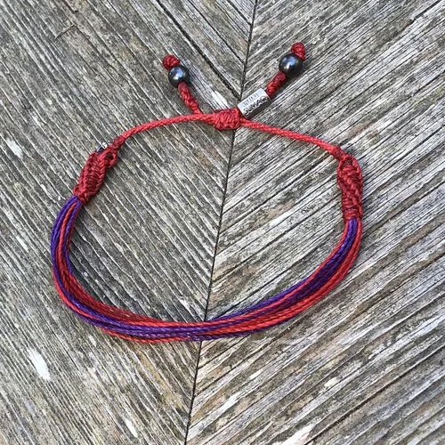 Miniatura 76 de Rumi Sumaq Pulsera de concientización para hombres, mujeres y niños – Pulsera de apoyo tejida ajustable anudada a mano – Pulsera de conciencia sutil