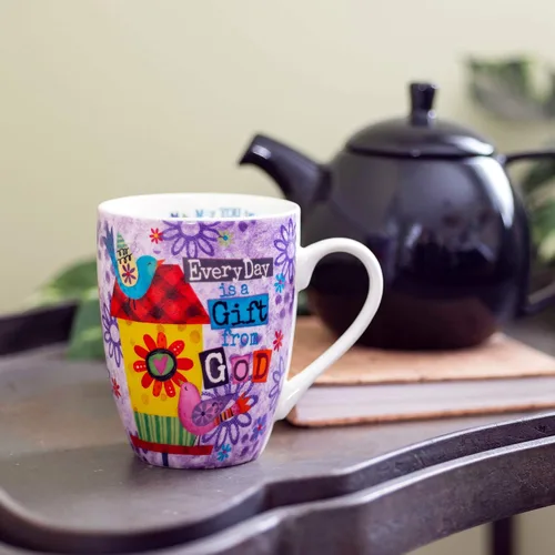 Miniatura 7 de Divinity Boutique Birdhouse - Tazas en caja, 12 onzas