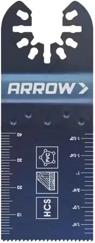 Miniatura 6 de Arrow Kit de cuchillas oscilantes multiherramienta de 10 piezas