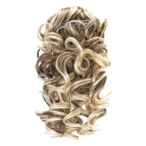Miniatura 15 de onedor 12" rizado sintético Clip en Pinza para Extensión de Pelo Sintético Coleta Hairpiece 115 g con un Mandíbula/Pinza